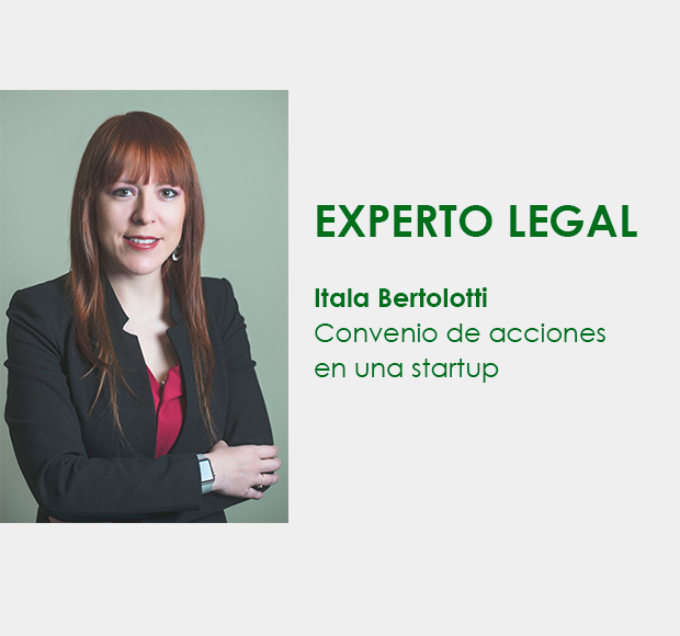 ★ EL EXPERTO LEGAL ★ Convenio de acciones en una startup ★