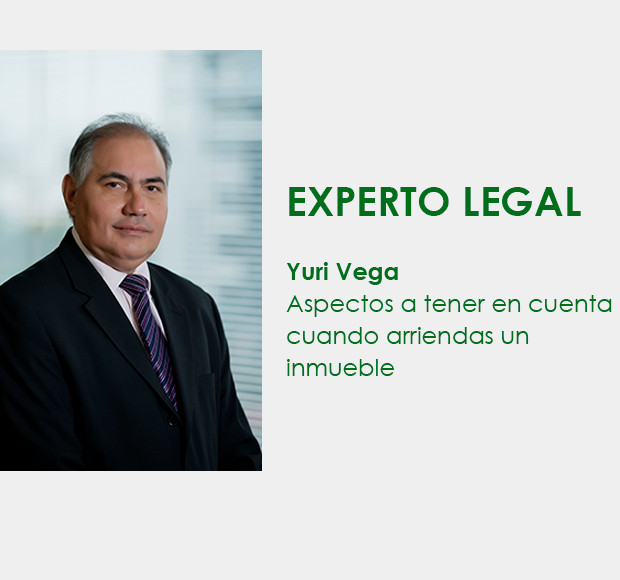 ★ EL EXPERTO LEGAL ★ Aspectos a tener en cuenta cuando arriendas un inmueble