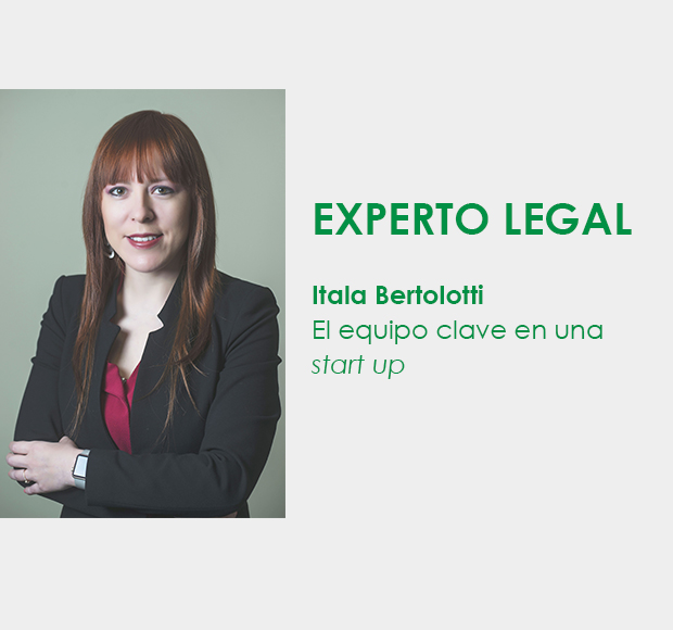 ★ EL EXPERTO LEGAL ★ El equipo clave en una start up