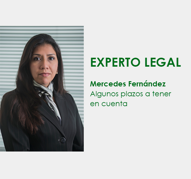 ★ EL EXPERTO LEGAL ★ Algunos plazos a tener en cuenta