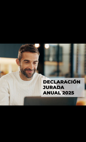 &iquest;Vas a presentar tu declaraci&oacute;n jurada anual 2025?