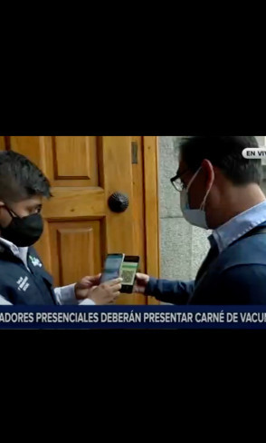 Trabajadores presenciales deberán tener vacunas completas