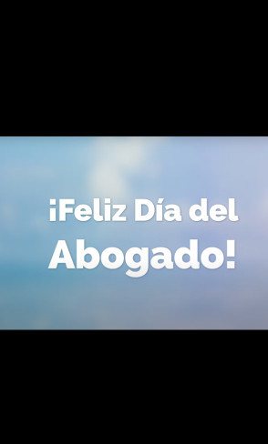 ¡Feliz Día del Abogado!