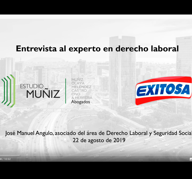 Entrevista al experto en derecho laboral