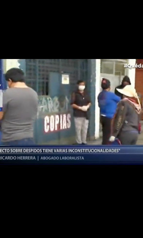 Proyecto sobre despidos tiene varias inconstitucionalidades