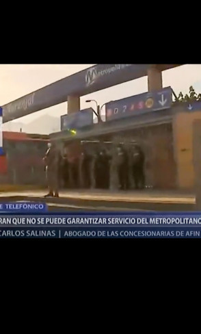 Aseguran que no se puede garantizar servicio de metropolitano