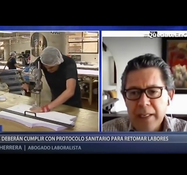 Empresas deberán cumplir con protocolo sanitario para retomar labores