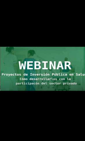 Proyectos de Inversión Pública en Salud