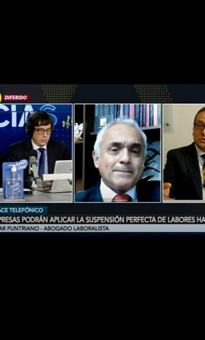 Empresas podrán aplicar la suspensión perfecta de labores hasta octubre