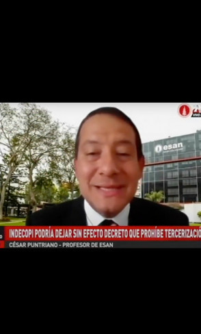 Indecopi podría dejar sin efecto decreto que prohíbe tercerización