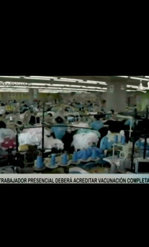Trabajador presencial deberá acreditar vacunación completa